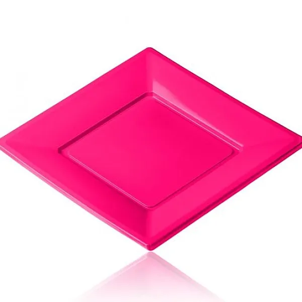 Badaboum Assiette De Noel Jetable Carr E 23 Cm X 12 Pi Ces Best