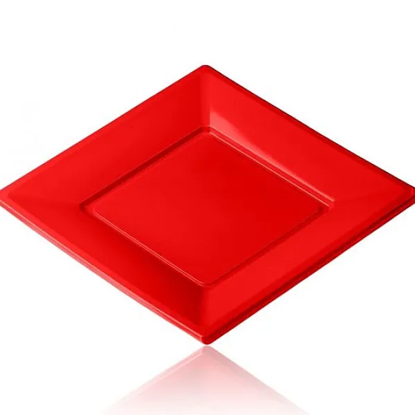 Badaboum Assiette De Noel Jetable Carr E 23 Cm X 12 Pi Ces Best