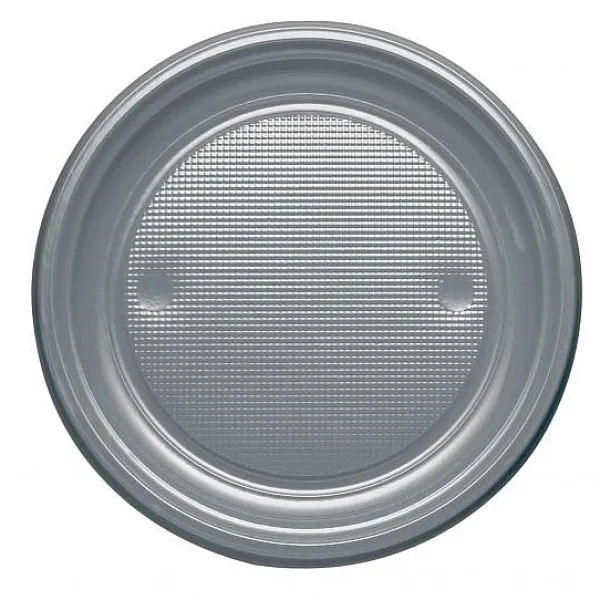 Badaboum Assiette Dessert En Plastique Ronde 17Cm Couleur X 25 Pi Ces