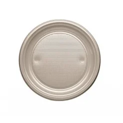 Badaboum Assiette Dessert En Plastique Ronde 17Cm Couleur X 25 Pi Ces