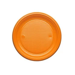 Badaboum Assiette Dessert En Plastique Ronde 17Cm Couleur X 25 Pi Ces