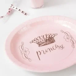 Best Assiette En Carton Princesse 23Cm X 6 Pi Ces Theme Deco Princesse