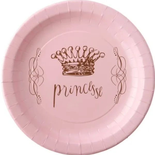 Best Assiette En Carton Princesse 23Cm X 6 Pi Ces Theme Deco Princesse
