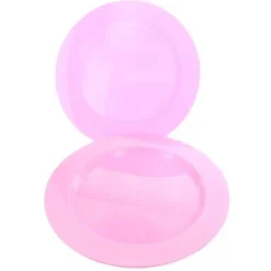 Sale Assiette En Plastique Ronde R Utilisable Rose X 6 Pi Ces Theme Eco-Responsable