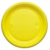Assiette En Plastique Ronde R Utilisable Jaune 22Cm X 20 Pi Ces Theme Eco-Responsable