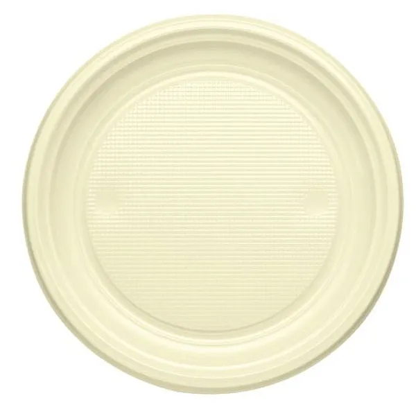 Badaboum Assiette En Plastique Ronde 22Cm Couleur X 20 Pi Ces Best