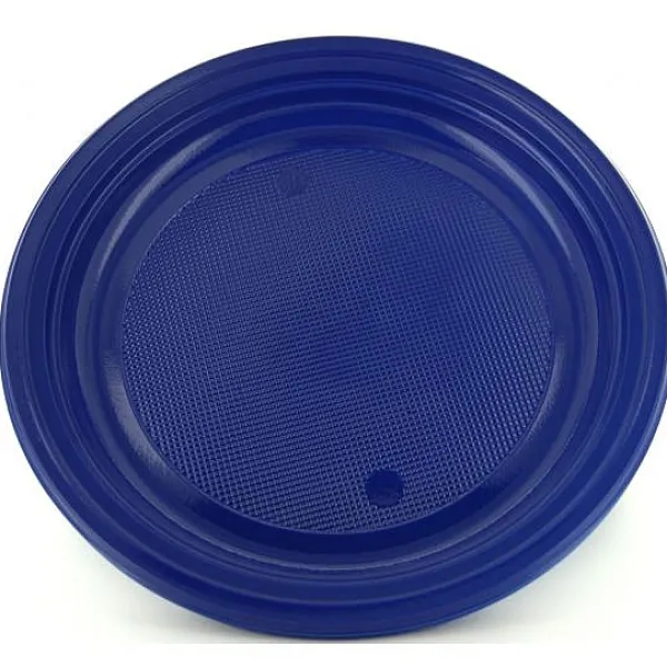 Badaboum Assiette En Plastique Ronde 22Cm Couleur X 20 Pi Ces Best