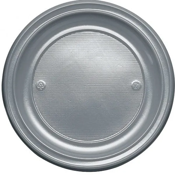 Badaboum Assiette En Plastique Ronde 22Cm Couleur X 20 Pi Ces Best