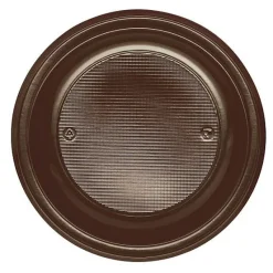 Badaboum Assiette En Plastique Ronde 22Cm Couleur X 20 Pi Ces Best