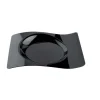 Sale Assiette Jetable Design Noire 18X22Cm X 12 Pi Ces Theme Cinema