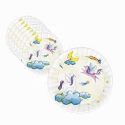 Online Assiette Licornes En Carton 23Cm X8Pcs Theme Licorne