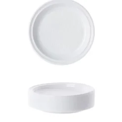 Outlet Assiette Plastique Blanche R Utilisable 20.5 Cm X 100 Pi Ces Theme Eco-Responsable