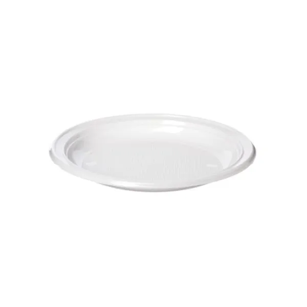Outlet Assiette Plastique Blanche R Utilisable 20.5 Cm X 100 Pi Ces Theme Eco-Responsable
