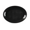 Clearance Assiette Plastique Ovale Noire 25Cm X 50 Pi Ces Theme Cinema