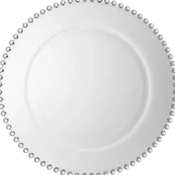 Sale Assiette Plastique Perle Argent X 6 Pi Ces Theme Eco-Responsable