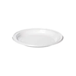 Discount Assiette Plastique R Utilisable Blanche 17Cm X 50 Pi Ces Theme Eco-Responsable