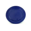 Badaboum Assiette Plastique Ronde Bleu Marine 17Cm X 25 Pi Ces