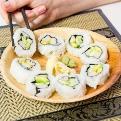 Outlet Assiette Ronde En Feuille De Palmier 18Cm X 6 Pi Ces Theme Eco-Responsable