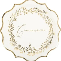 Online Assiettes En Carton Jolis Brins X 8 Pi Ces Theme Communion