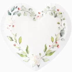 Badaboum Assiettes En Carton Mariage V G Tal 23 Cm X10 Pi Ces