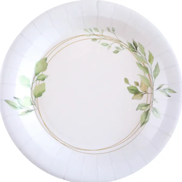 Badaboum Assiettes En Carton O Bonheur 23Cm X10 Pi Ces