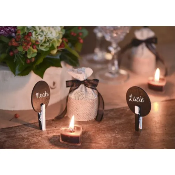 Hot Aumoniere Dragees Jute Naturel X 4 Pi Ces Theme Jute