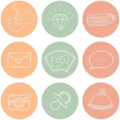 Clearance Baby Memory Box Theme D Co Baby Shower