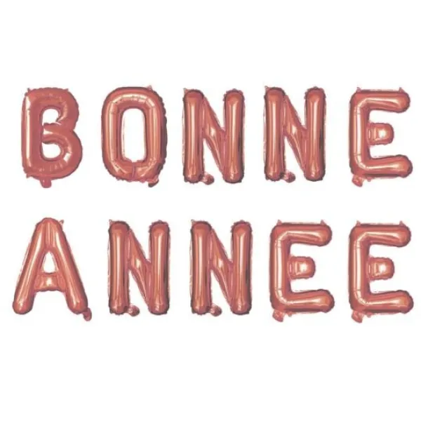 Badaboum Ballon Aluminium Bonne Ann E Rose Gold