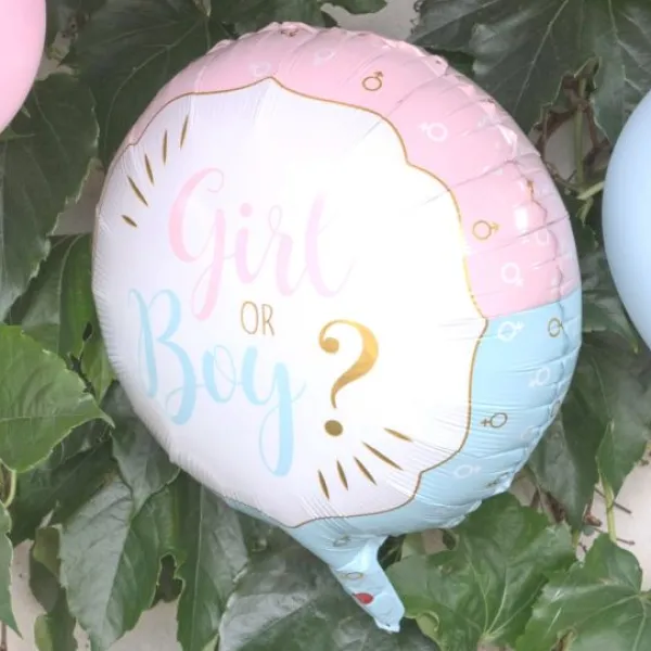 Ballon Aluminium G Ant Gender Reveal Fille Ou Gar On 45 Cm Theme Gender Reveal