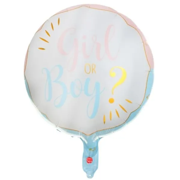Ballon Aluminium G Ant Gender Reveal Fille Ou Gar On 45 Cm Theme Gender Reveal