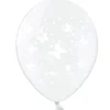 Badaboum Ballon De Baudruche Transparent Avec Papillons X 50 Pi Ces