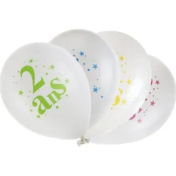Ballon Gonflable Chiffre Joyeux Anniversaire X8 Theme Joyeux Anniversaire