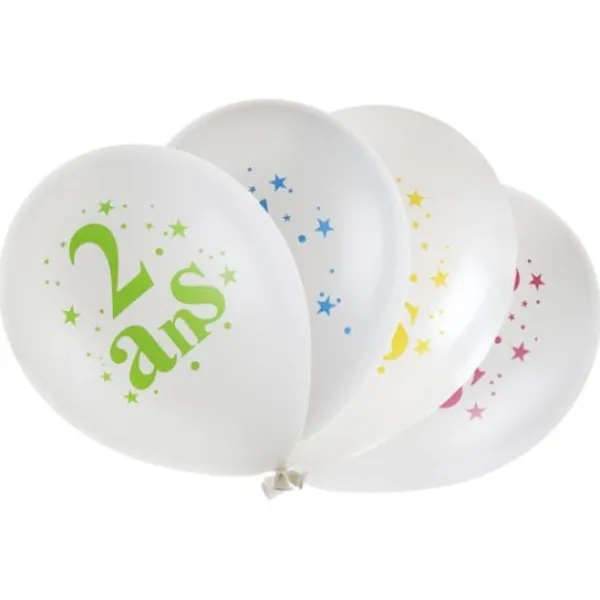 Ballon Gonflable Chiffre Joyeux Anniversaire X8 Theme Joyeux Anniversaire