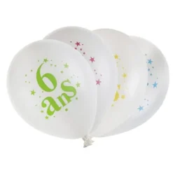 Ballon Gonflable Chiffre Joyeux Anniversaire X8 Theme Joyeux Anniversaire