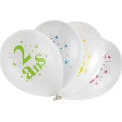 Ballon Gonflable Chiffre Joyeux Anniversaire X8 Theme Joyeux Anniversaire