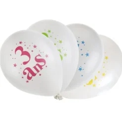 Ballon Gonflable Chiffre Joyeux Anniversaire X8 Theme Joyeux Anniversaire
