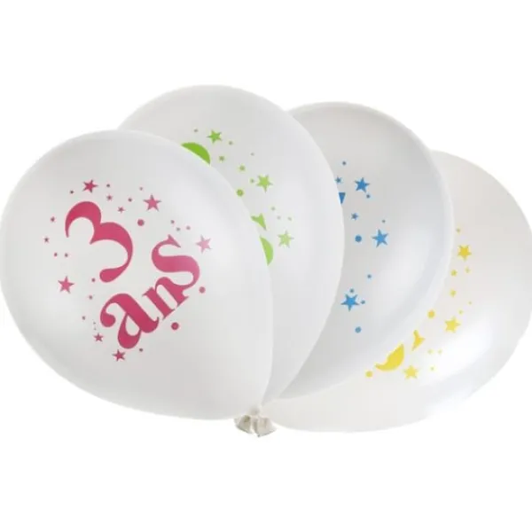 Ballon Gonflable Chiffre Joyeux Anniversaire X8 Theme Joyeux Anniversaire