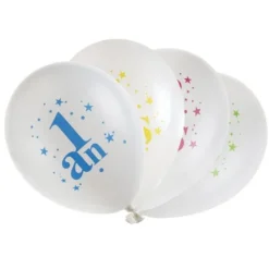 Ballon Gonflable Chiffre Joyeux Anniversaire X8 Theme Joyeux Anniversaire