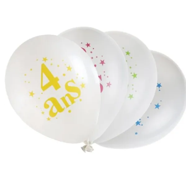 Ballon Gonflable Chiffre Joyeux Anniversaire X8 Theme Joyeux Anniversaire