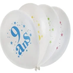 Ballon Gonflable Chiffre Joyeux Anniversaire X8 Theme Joyeux Anniversaire