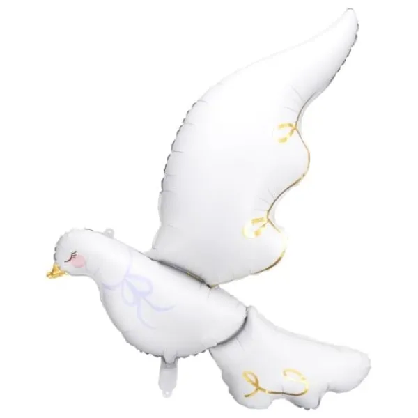 Outlet Ballon Gonflable Colombe En Aluminium 80 X 100 Cm Theme Colombe