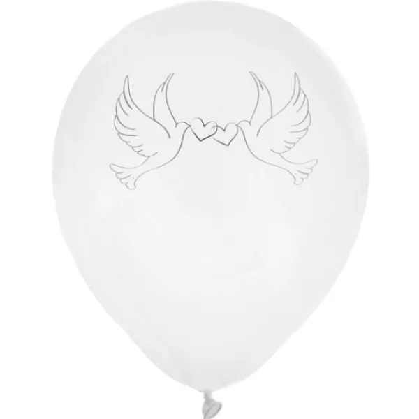Ballon Gonflable Colombe Blanc X8 Pi Ces Theme Colombe