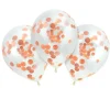 Badaboum Ballon Gonflable Explosif Avec Confettis Rose Gold 28Cm X 3 Pi Ces