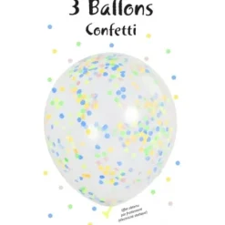 Online Ballon Gonflable Explosif Avec Confettis Pastel 28Cm X 3 Pi Ces Theme Deco Pastel