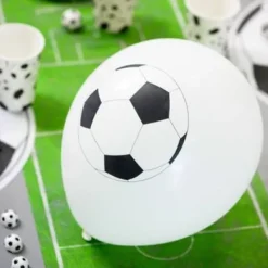 Sale Ballon Gonflable Foot X 8 Pi Ces Theme Deco Football