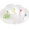 Ballon Gonflable Joyeux Anniversaire Multicolore Theme Joyeux Anniversaire