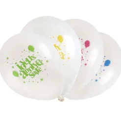 Ballon Gonflable Joyeux Anniversaire Multicolore Theme Joyeux Anniversaire