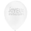 Best Ballon Gonflable Joyeux Anniversaire Blanc X8 Pi Ces Theme Joyeux Anniversaire