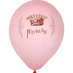 Sale Ballon Gonflable Princesse Rose X 8 Pi Ces Theme Deco Princesse