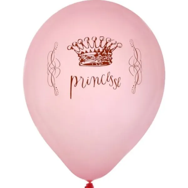 Sale Ballon Gonflable Princesse Rose X 8 Pi Ces Theme Deco Princesse